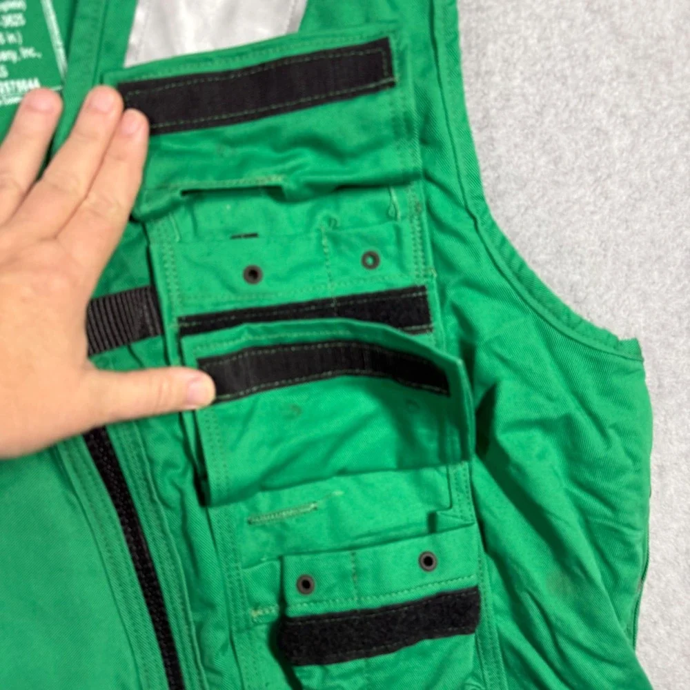 Stearns Life Preserver Vest Mark 1 Green Adult Large Tactical Utility Made USA